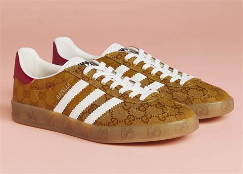 adidas gazelle and gucci